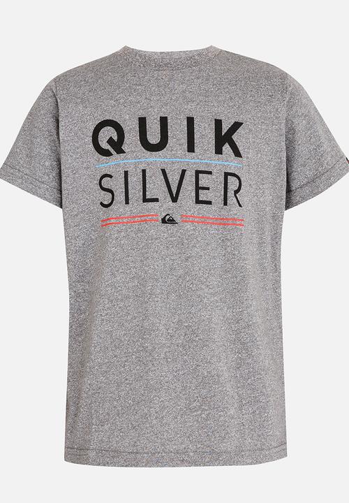 Quiksilver - Fulled Stacked Boys 3 Tee Dark Grey