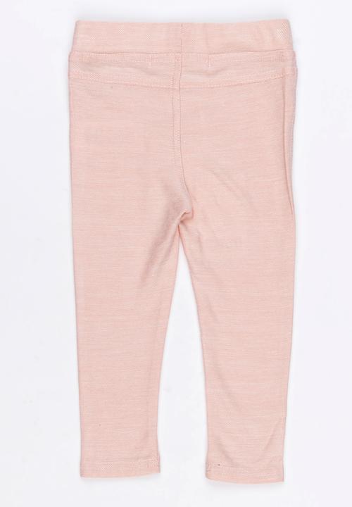 MINOTI - Super Jeggings with Mock Pockets Pale Pink