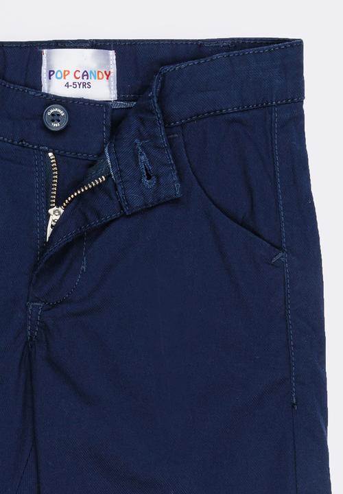 Pop Candy - Boys chino shorts - navy