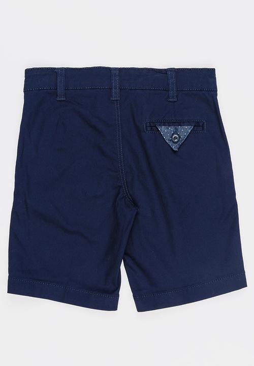 Pop Candy - Boys chino shorts - navy