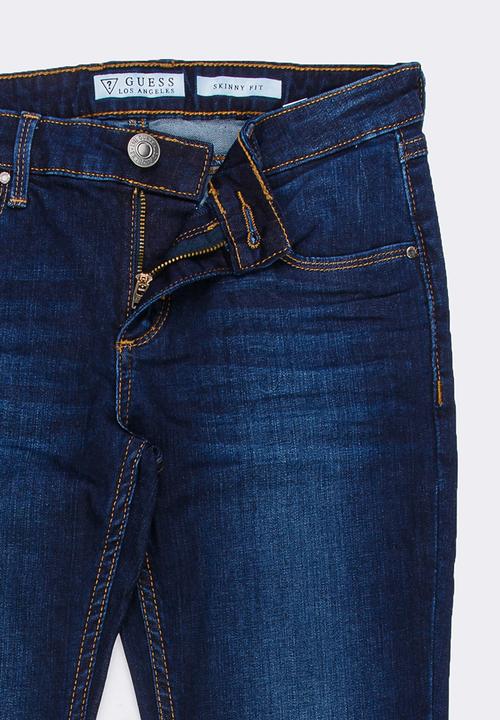 GUESS - Dark Wash Skinny Jeans Dark Blue