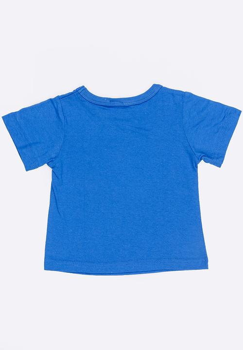 Pop Candy - Printed Short Sleeve Tee Blue