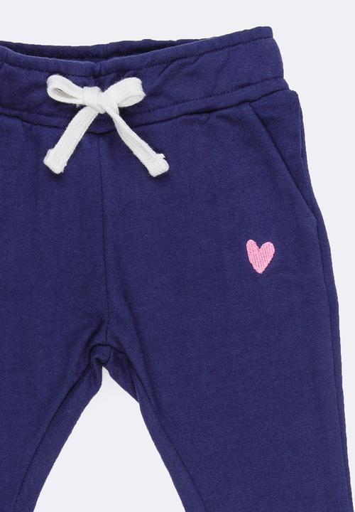 MINOTI - Basic Fleece Joggers Navy