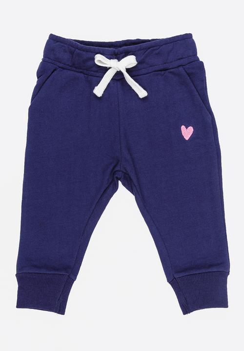 MINOTI - Basic Fleece Joggers Navy