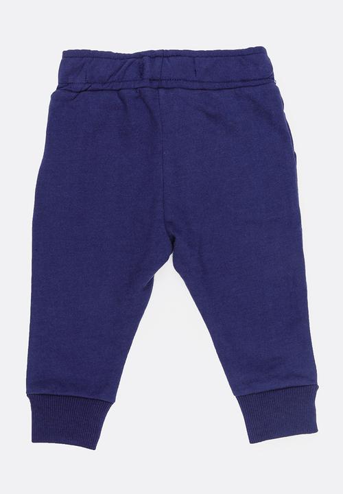 MINOTI - Basic Fleece Joggers Navy