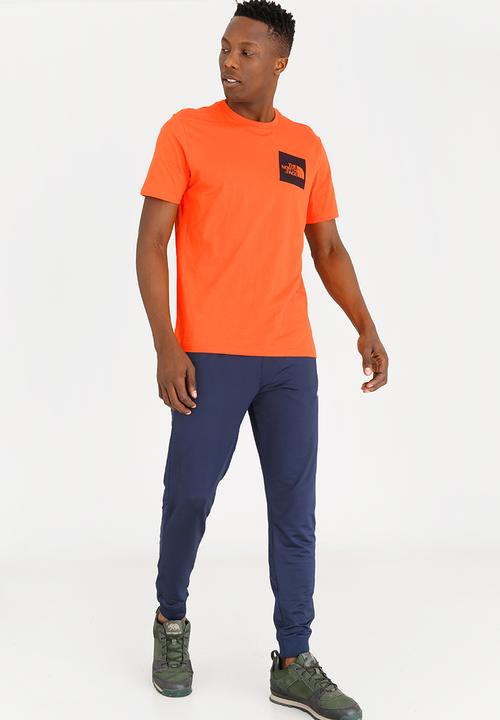 The North Face - Short sleeve fine tee - orange 