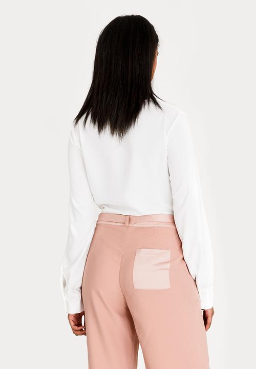 SISSY BOY - Boity Shirt Bodysuit Off White