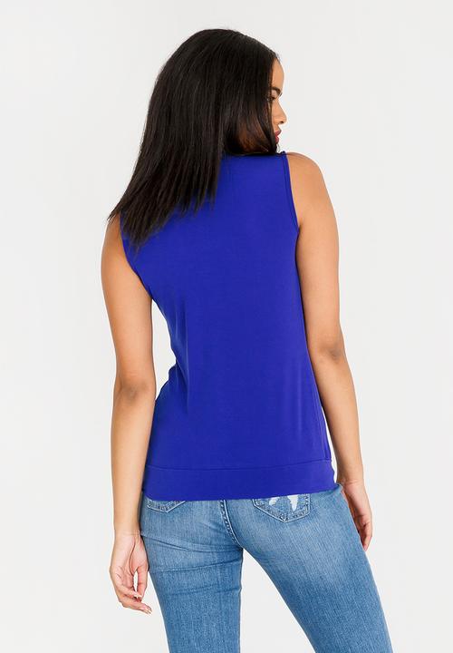 c(inch) - Cross Over Top Cobalt
