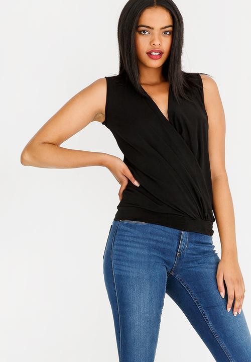 c(inch) - Cross Over Top Black