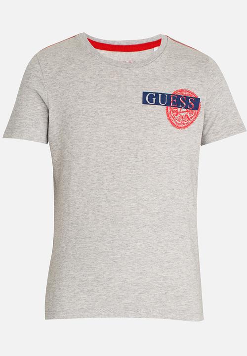 GUESS - Back Art Grey Tee