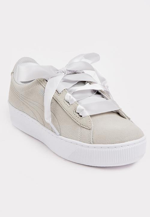 PUMA - Vikky Platform Ribbon  Sneaker Grey