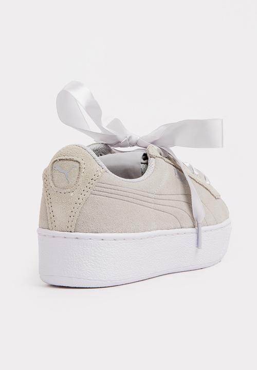 PUMA - Vikky Platform Ribbon  Sneaker Grey