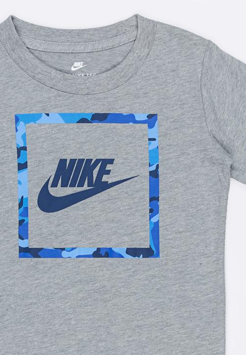 Nike - Nike Futura Camo Knit Tee Grey