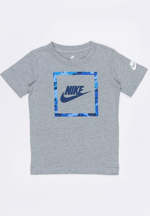 Nike - Nike Futura Camo Knit Tee Grey