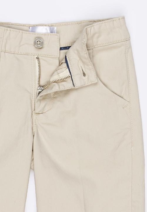 Pop Candy - Boys chino shorts - stone