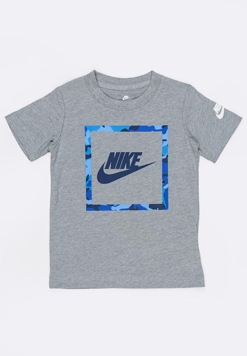Nike - Nike Futura Camo Knit Tee Grey