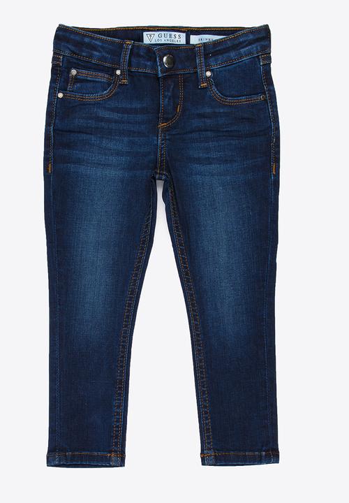 GUESS - Dark Wash Skinny Jeans Dark Blue