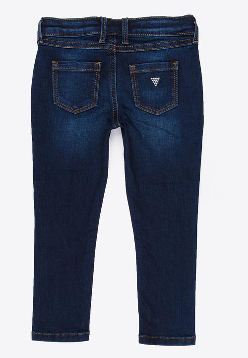 GUESS - Dark Wash Skinny Jeans Dark Blue
