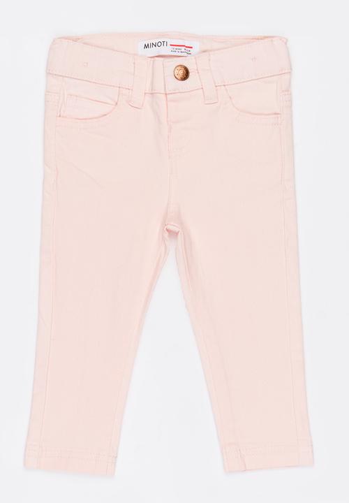 MINOTI - Basic Twill Jeans Pale Pink