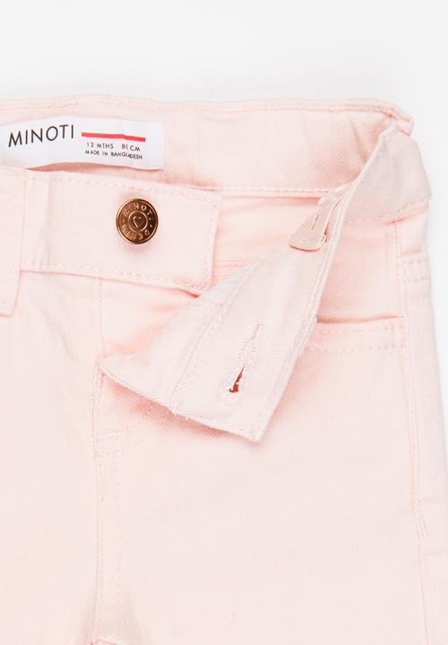 MINOTI - Basic Twill Jeans Pale Pink
