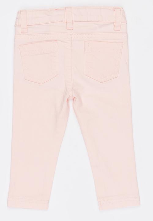 MINOTI - Basic Twill Jeans Pale Pink
