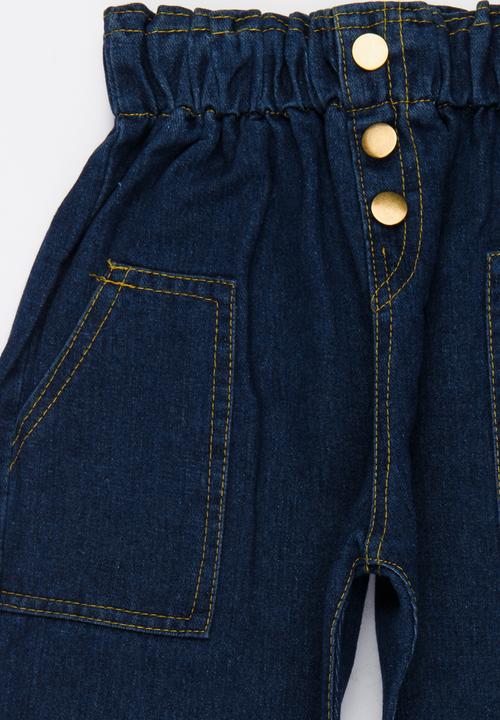 Pop Candy - High Waist Denim Jean Blue