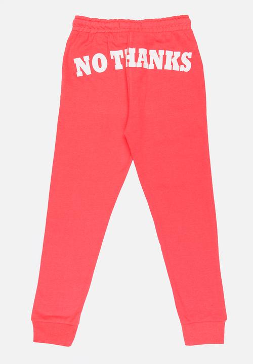 MINOTI - Basic Fleece Joggers Coral