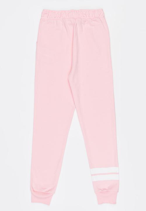 MINOTI - Basic Fleece Joggers Mid Pink