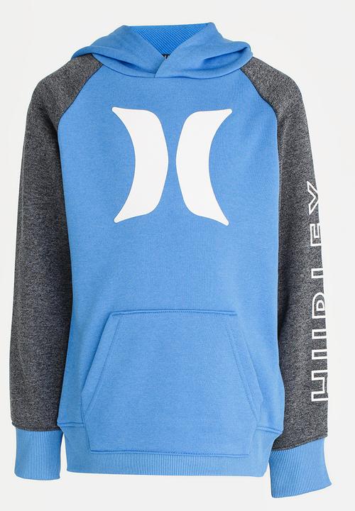 Hurley - Hurley Dri-Fit Solar Zip Front Hoodie Blue