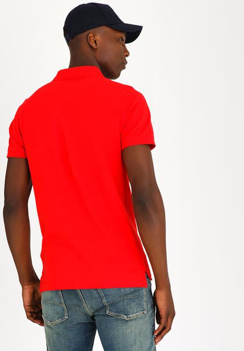 Tommy Hilfiger - Basic Polo Golfer Red