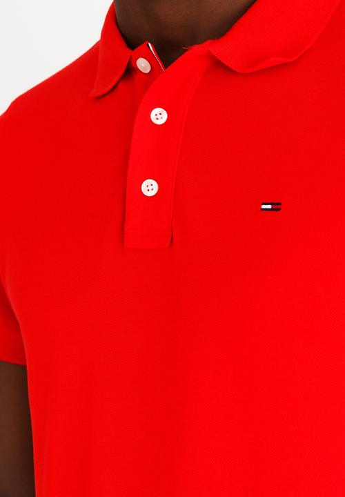 Tommy Hilfiger - Basic Polo Golfer Red