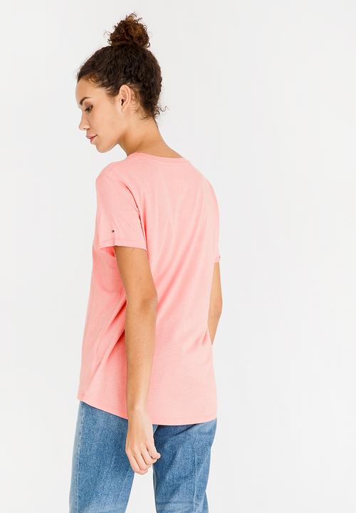 Tommy Hilfiger - Short Sleeve Tee Pale Pink