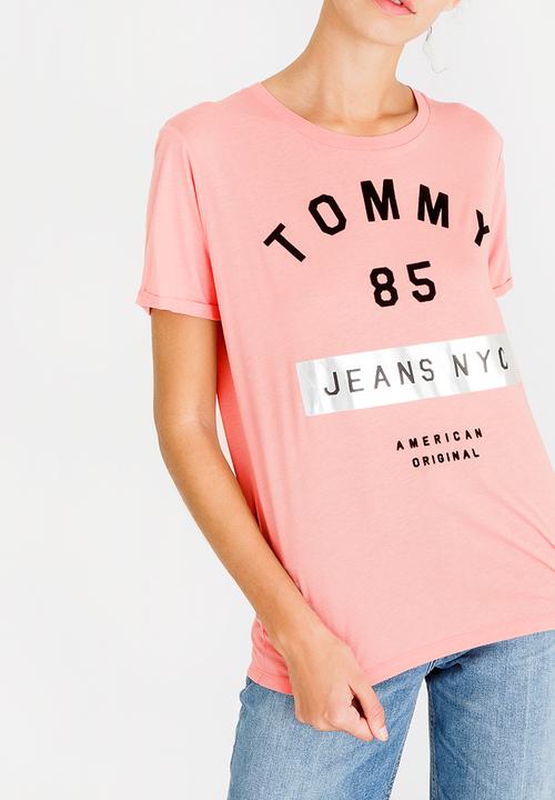Tommy Hilfiger - Short Sleeve Tee Pale Pink