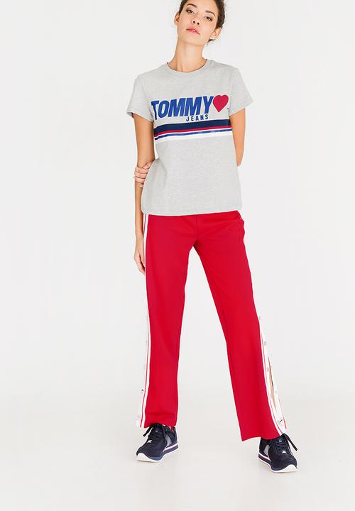 Tommy Hilfiger - Foil Logo Tee Grey