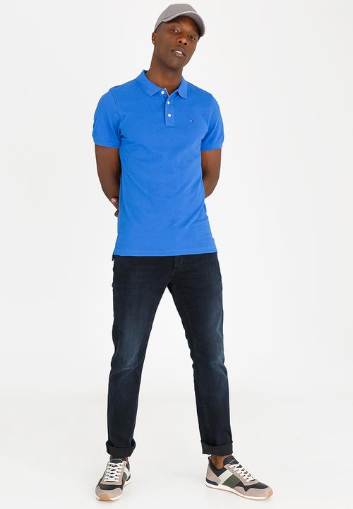 Tommy Hilfiger - Basic Polo Golfer Blue