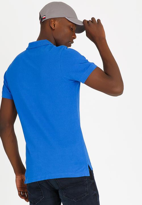 Tommy Hilfiger - Basic Polo Golfer Blue