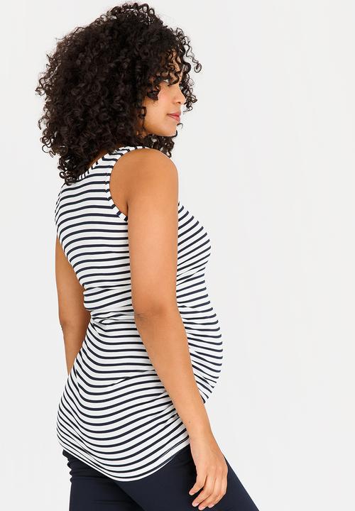 Cherry Melon - Striped Tank Top Multi-colour
