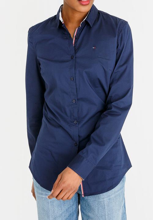 Tommy Hilfiger - Slim Fit Shirt Navy