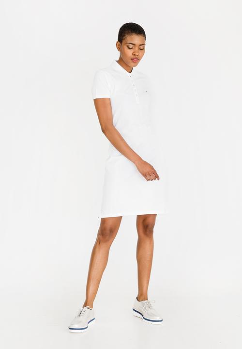 Tommy Hilfiger - Essential Polo Dress White