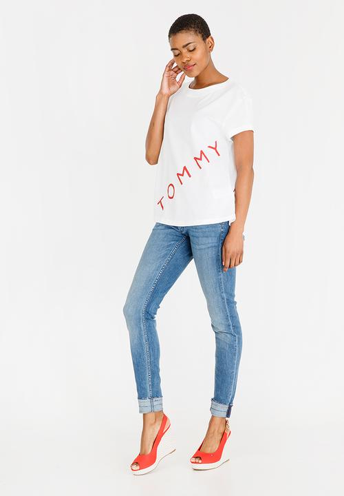 Tommy Hilfiger - Benni Graphic Tee White