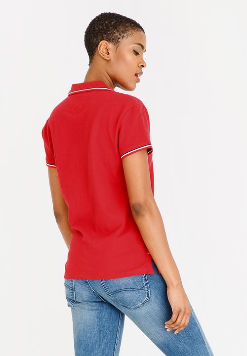 Tommy Hilfiger - Modern Fit Polo Red