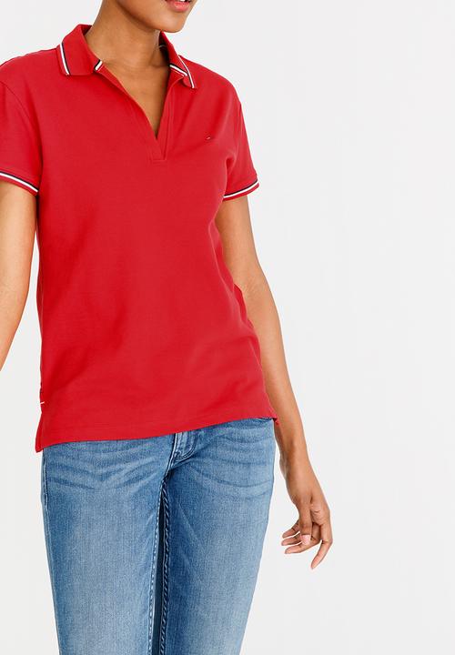 Tommy Hilfiger - Modern Fit Polo Red