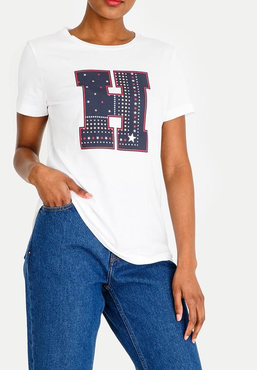 Tommy Hilfiger - Ailia Short Sleeve Tee White