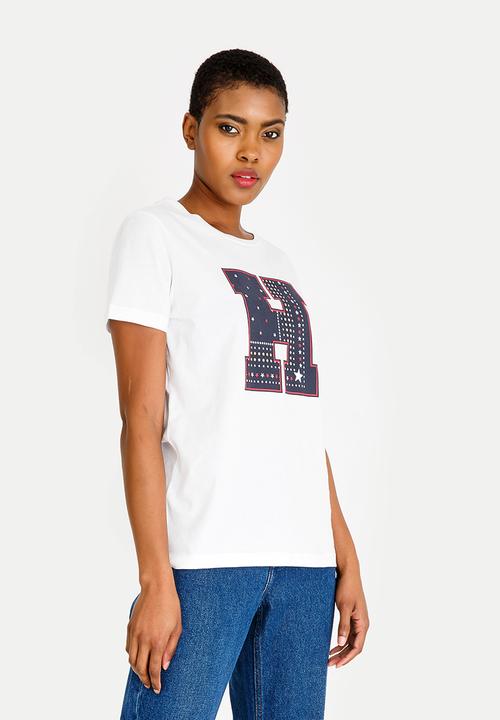 Tommy Hilfiger - Ailia Short Sleeve Tee White