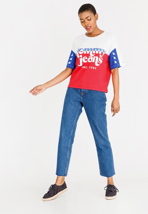 Tommy Hilfiger - Colour Block Tee White