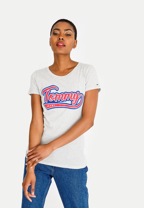 Tommy Hilfiger - Vintage Logo Tee Grey