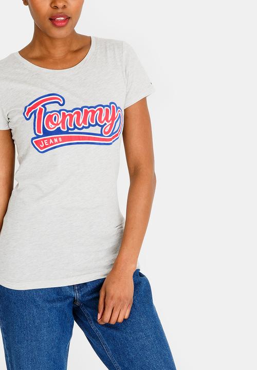 Tommy Hilfiger - Vintage Logo Tee Grey