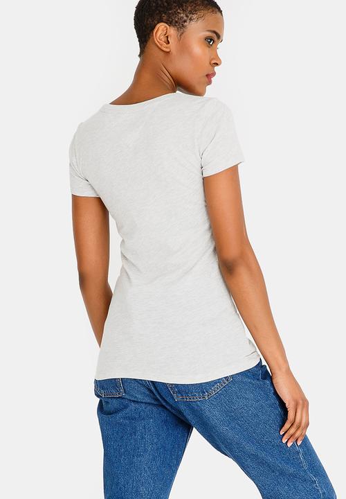 Tommy Hilfiger - Vintage Logo Tee Grey