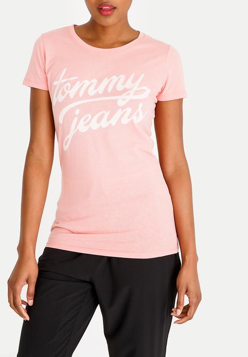Tommy Hilfiger - Basic Short Sleeve Tee Pale Pink