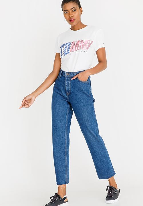 Tommy Hilfiger - American Flag Graphic Tee White